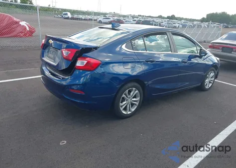 2019 Chevrolet Cruze Lt from USA, damaged, VIN 1G1BE5SM8K7105654